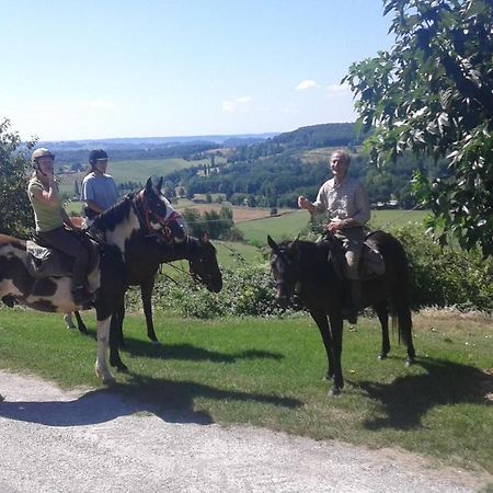Вилла Ferme Equestre Des Abrons Pailloles Экстерьер фото